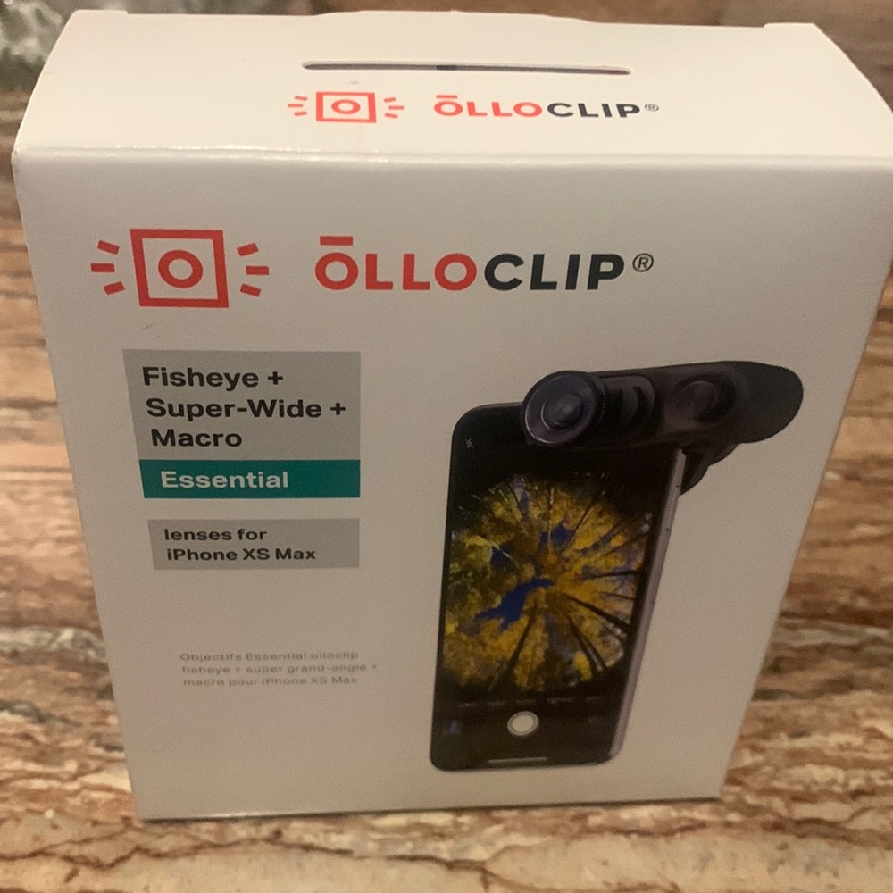 Fisheye + Super - Wide Macro lenses for iPhone XS Max